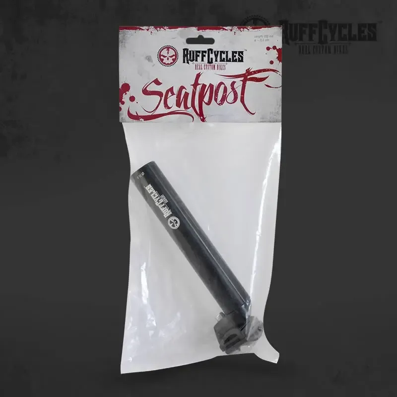 Ruff Cycles Biggie Sattelstütze 200mm Schwarz 31,8mm