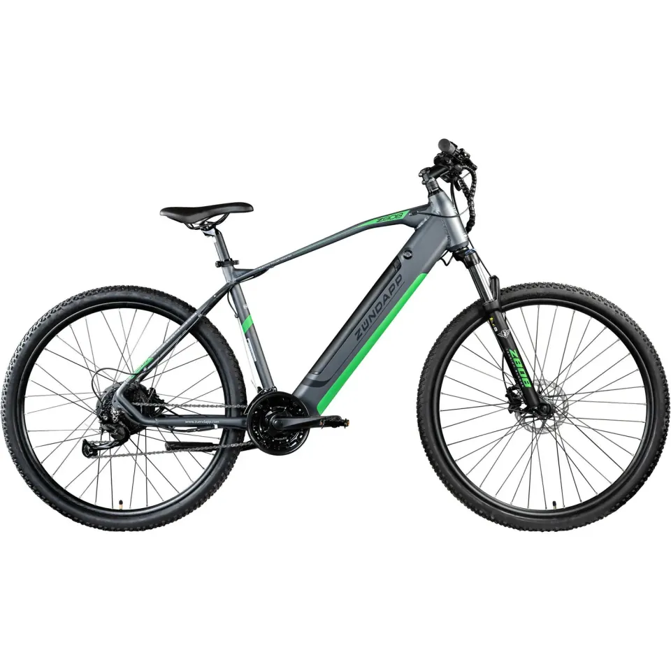 Zündapp Z808 E-Mountainbike 29 50 cm schwarz-grün 150 km