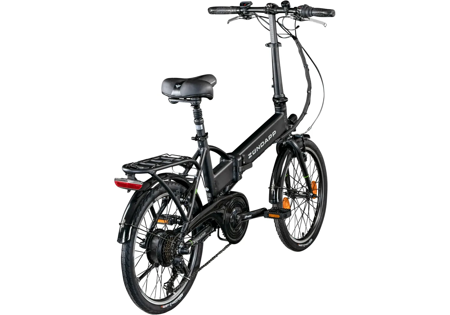 Zündapp Z101 E-Klapprad 20 Zoll schwarz faltbar
