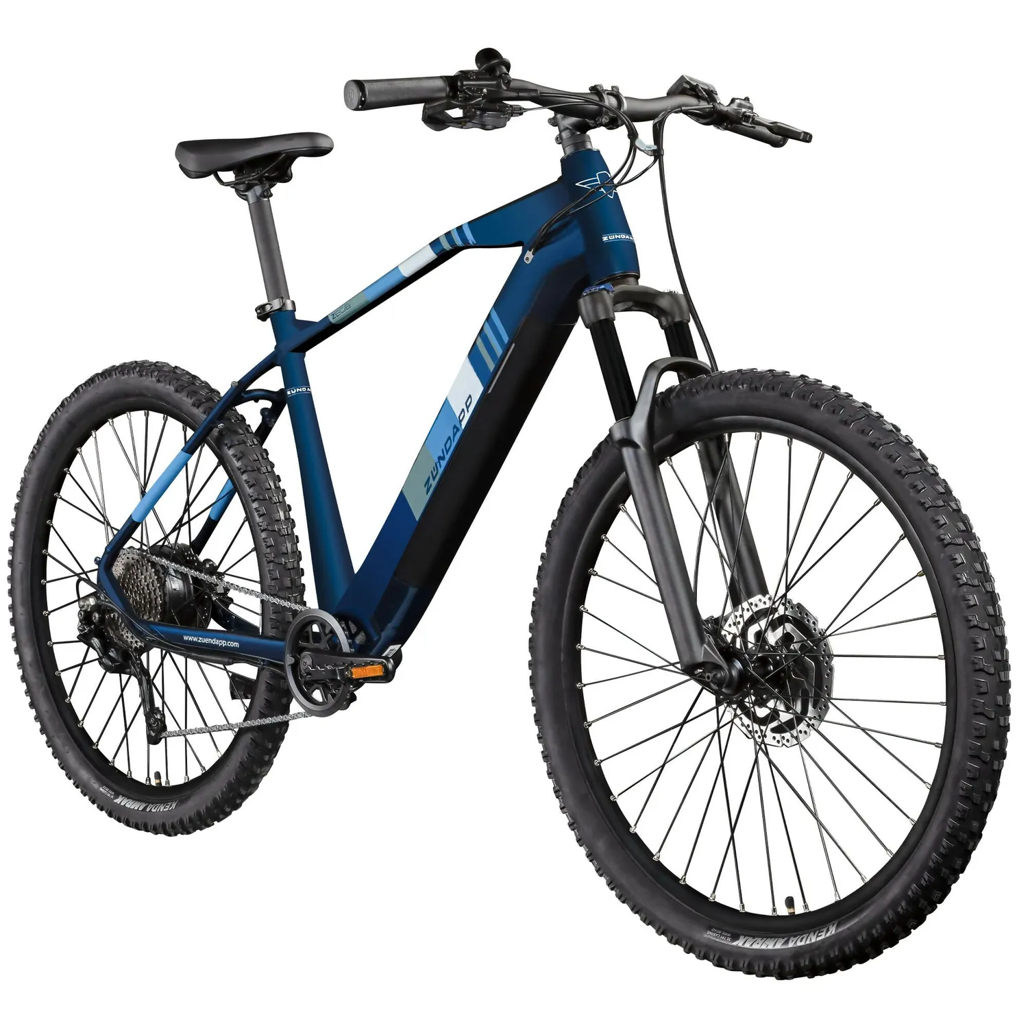 Zündapp Z808 E-Mountainbike 27,5 Zoll 50 cm grau-rot 540Wh