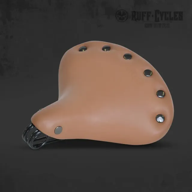 Ruff Cycles Biggie Stockman Sattel braun gefedert