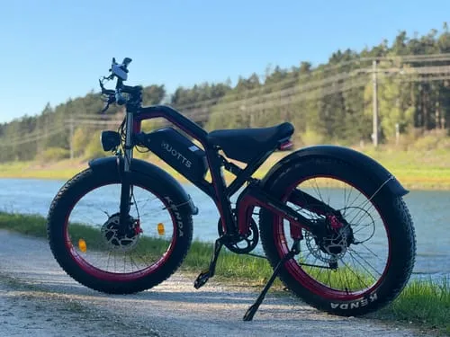 DUOTTS N26 E-Bike EU-Version Schwarz-Rot 250W