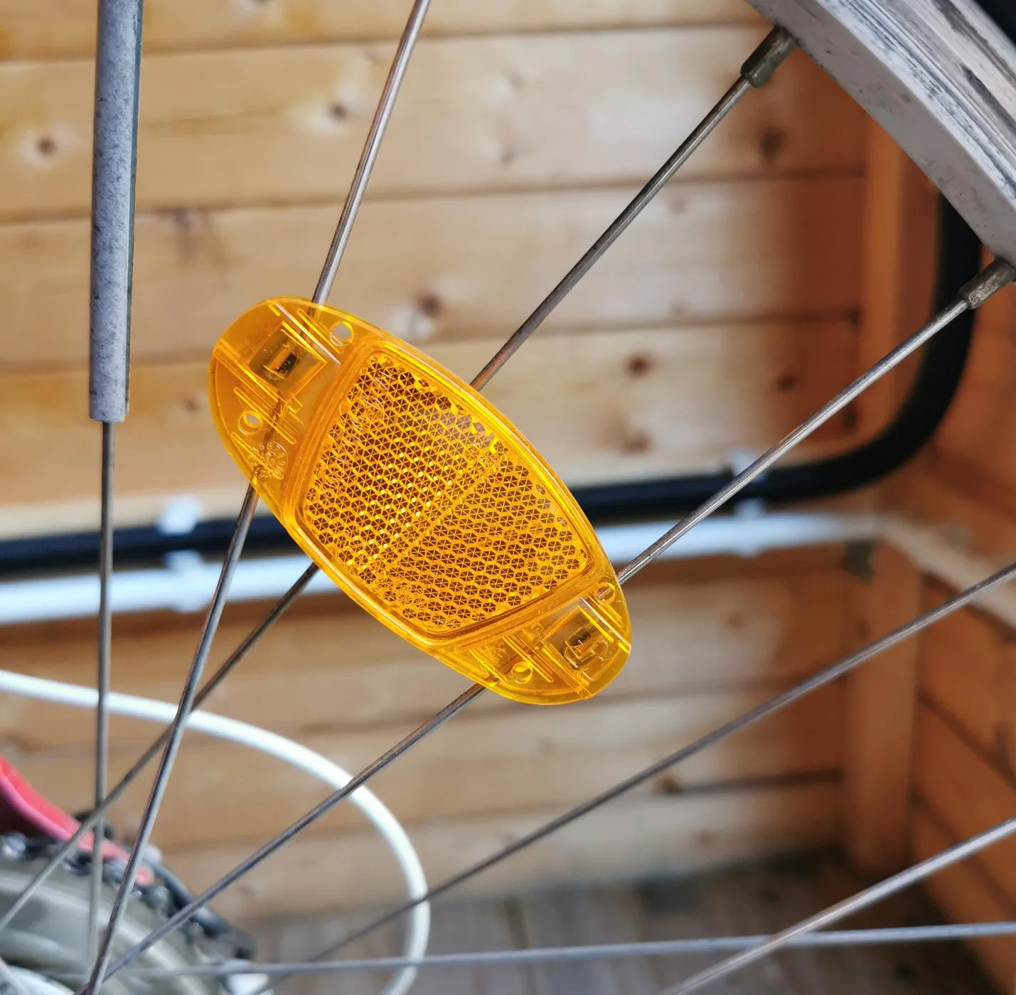 Fischer 85400 Speichenreflektor orange Einheitsgröße