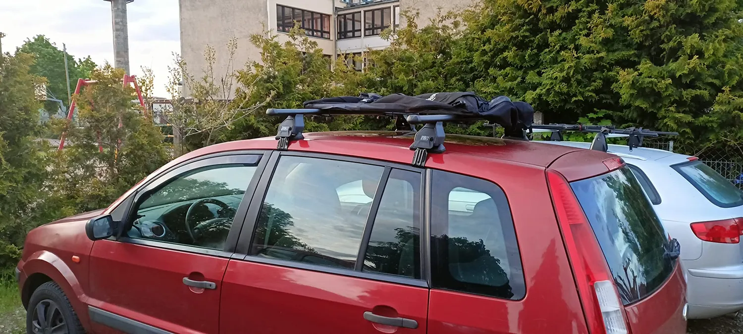 Fischer Dachbox faltbar 270 Liter wasserabweisend