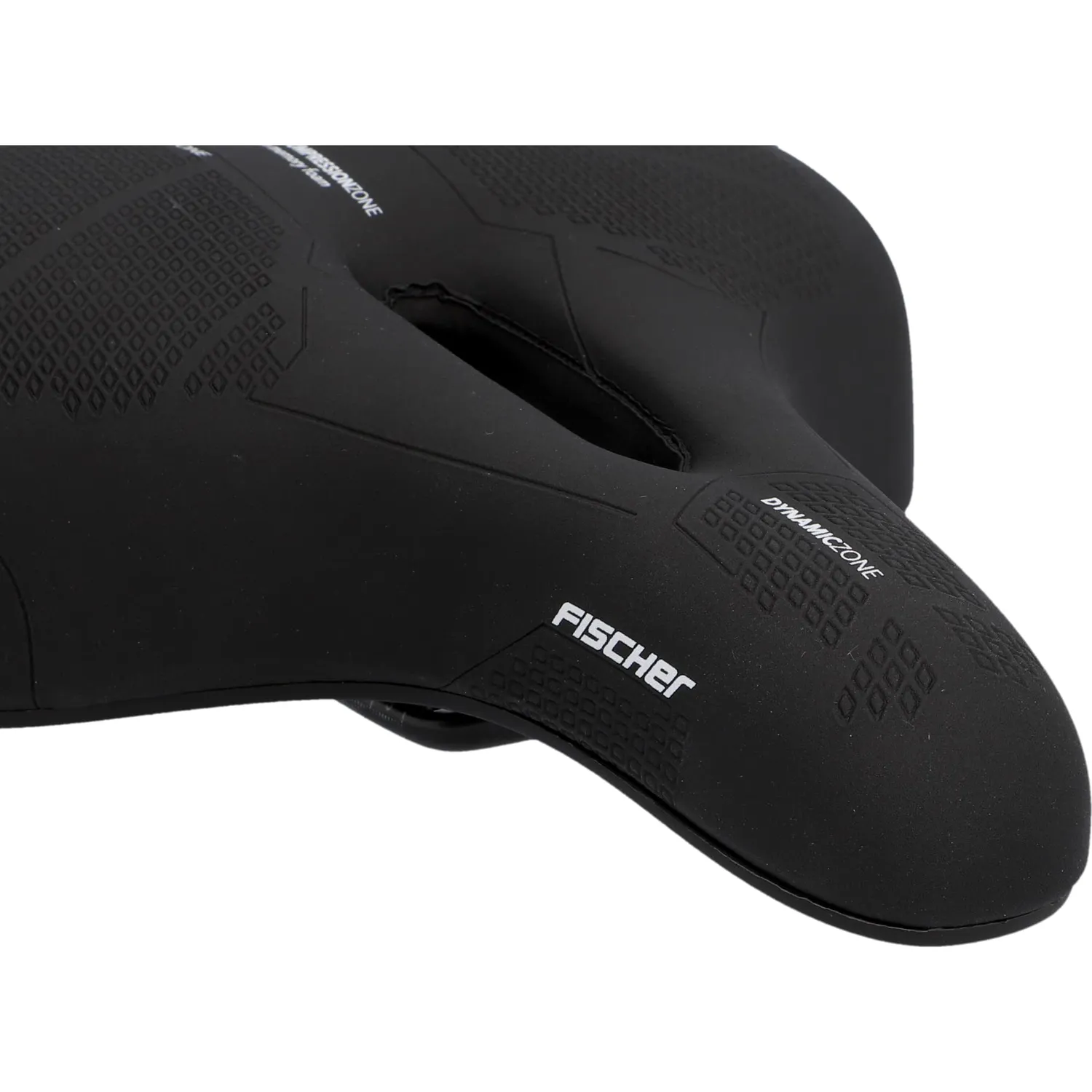 Fischer R.e.Med Memory Foam Fahrradsattel schwarz ergonomisch