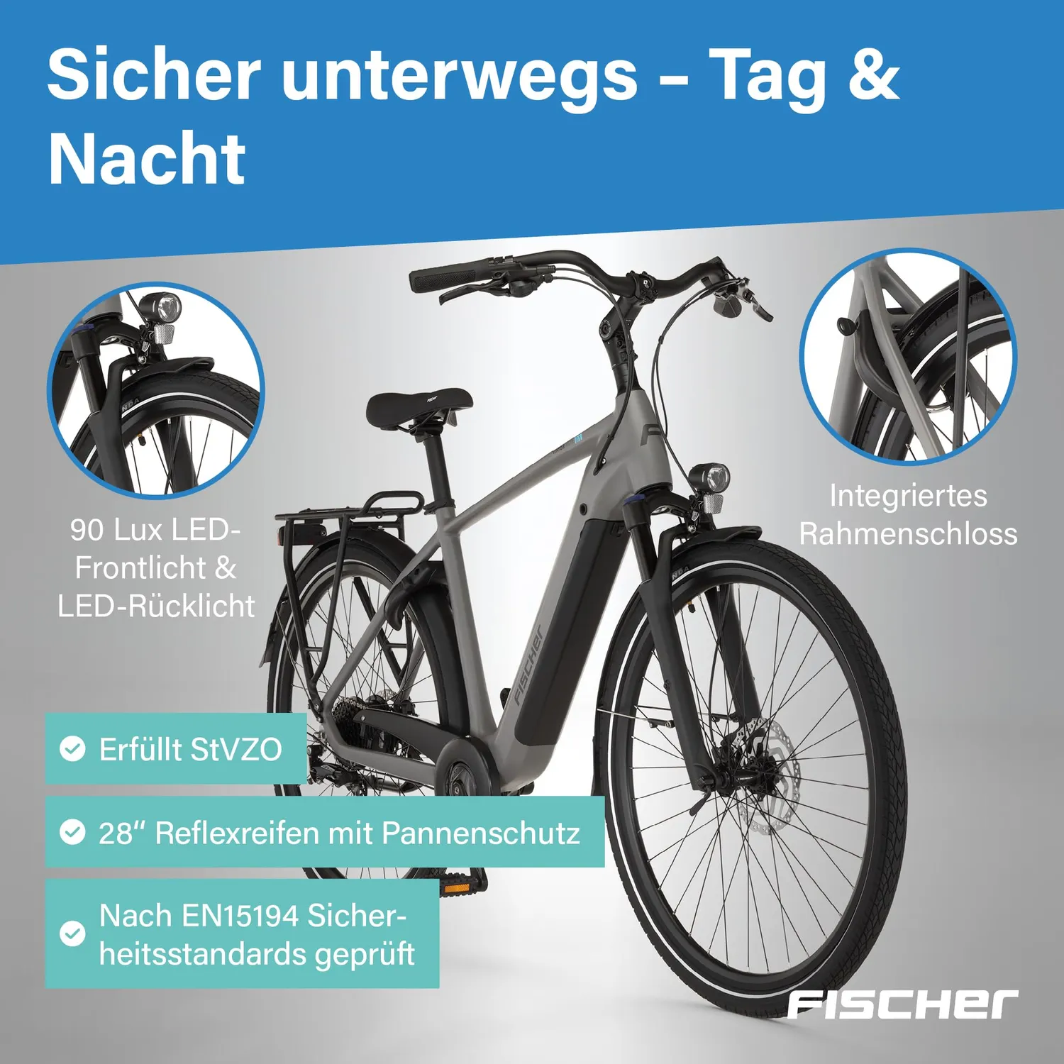 Fischer Viator Move 01 E-Bike 50Nm 125km