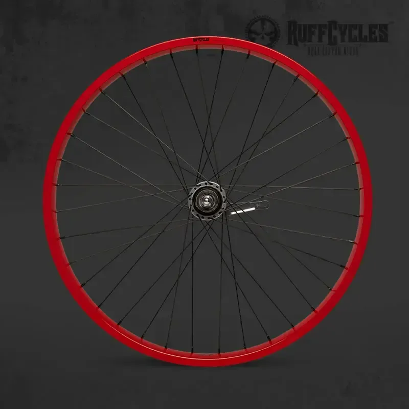 Ruff Cycles Biggie Hinterrad 26 Zoll rot 65 mm 3-Gang