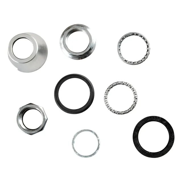 Zündapp H128N Ahead-Steuersatz 44mm silber 25,5mm