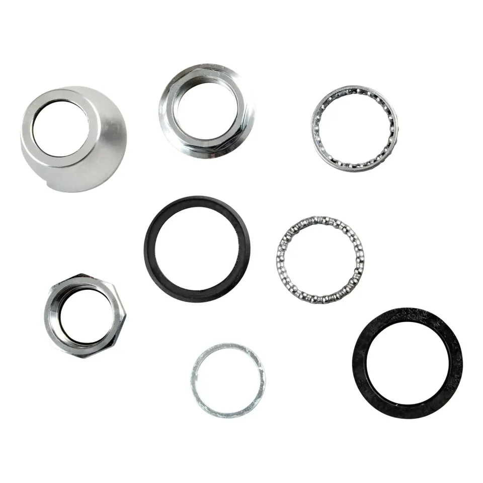 Zündapp H128N Ahead-Steuersatz 44mm silber 25,5mm