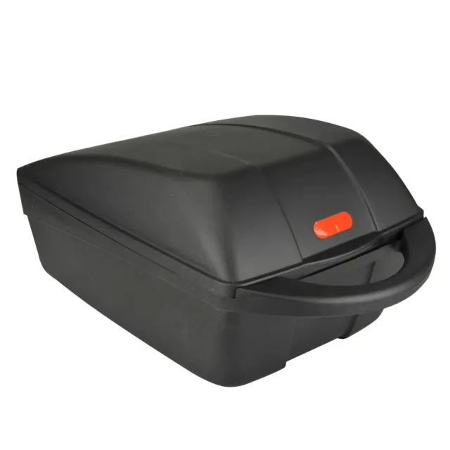 Fischer Gepäckträger-Box Fahrradbox schwarz 11L abschließbar