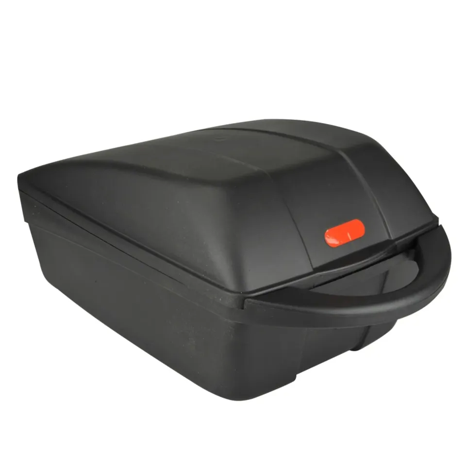 Fischer Gepäckträger-Box Fahrradbox schwarz 11L abschließbar