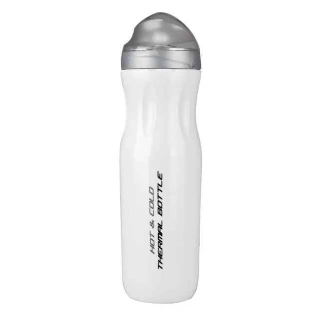 Fischer Thermo Trinkflasche 500 ml weiß