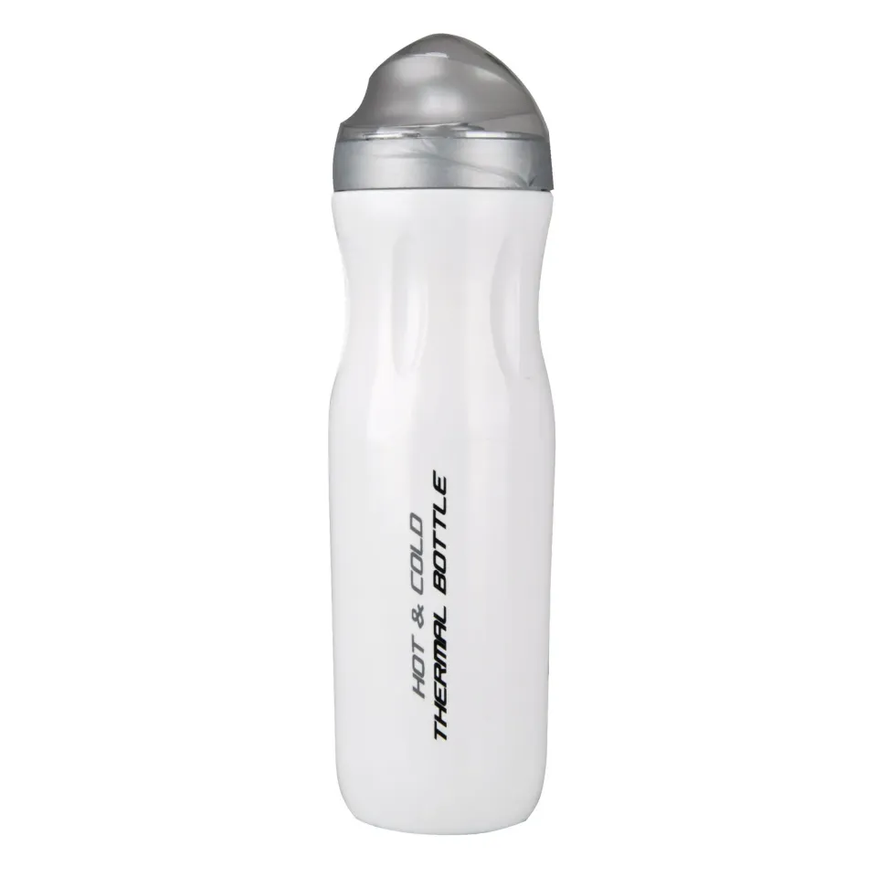 Fischer Thermo Trinkflasche 500 ml weiß