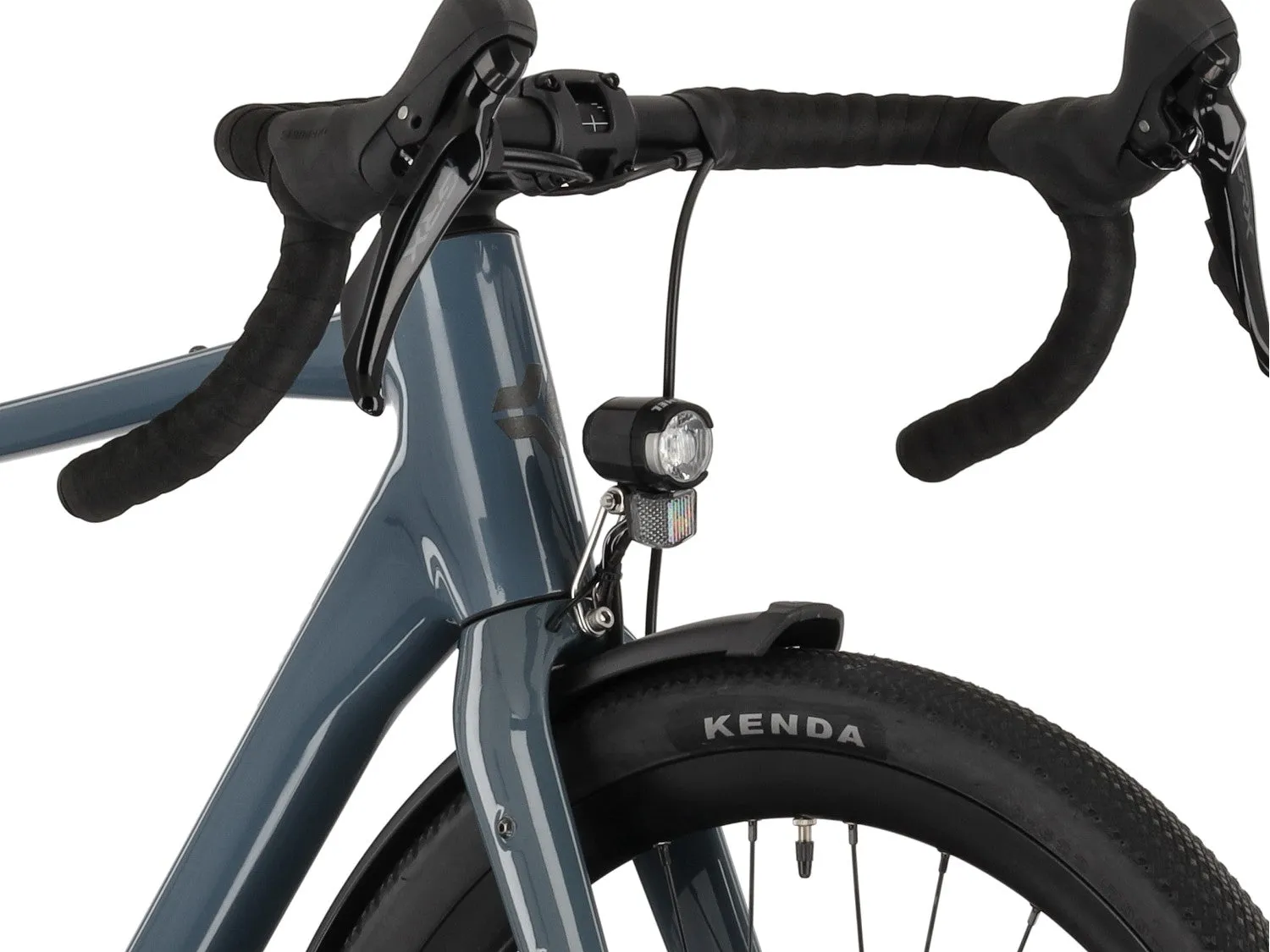 Carver Gravel 210 Street Gravelbike Dark Grey Blue GRX