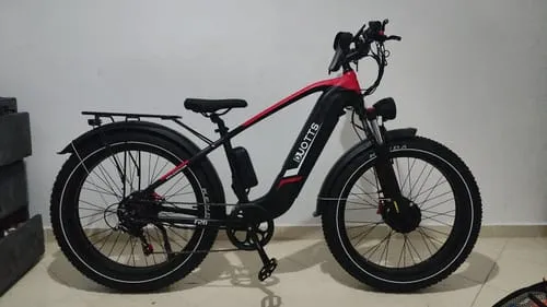 DUOTTS F26 E-Bike 750W Doppelmotor Schwarz-Rot