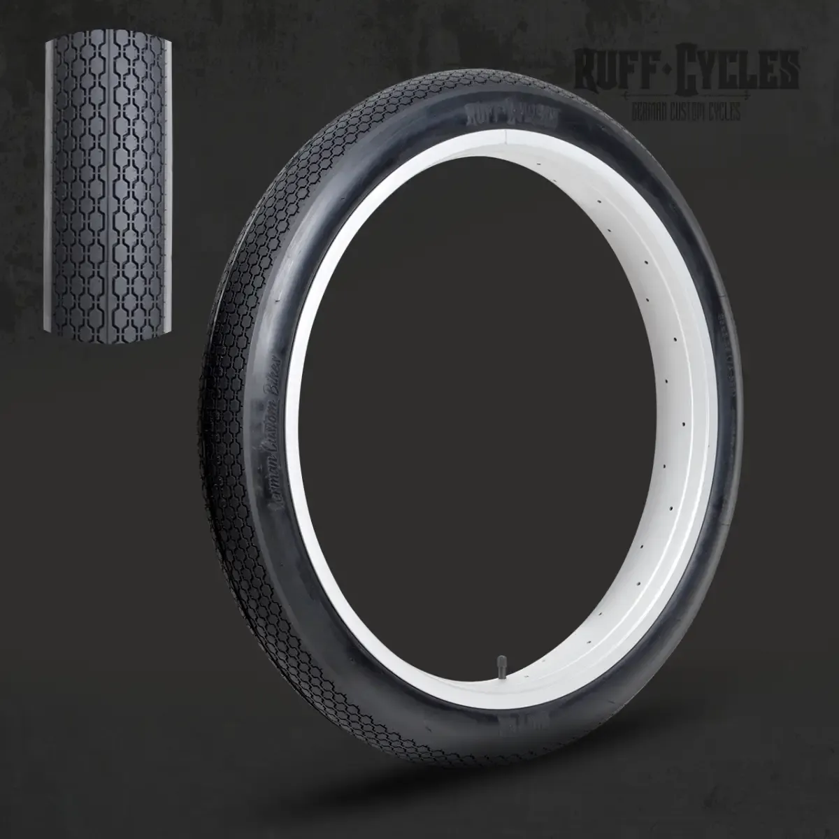 Ruff Cycles Ruffer V2 26x3.0 Reifen Schwarz 76-559
