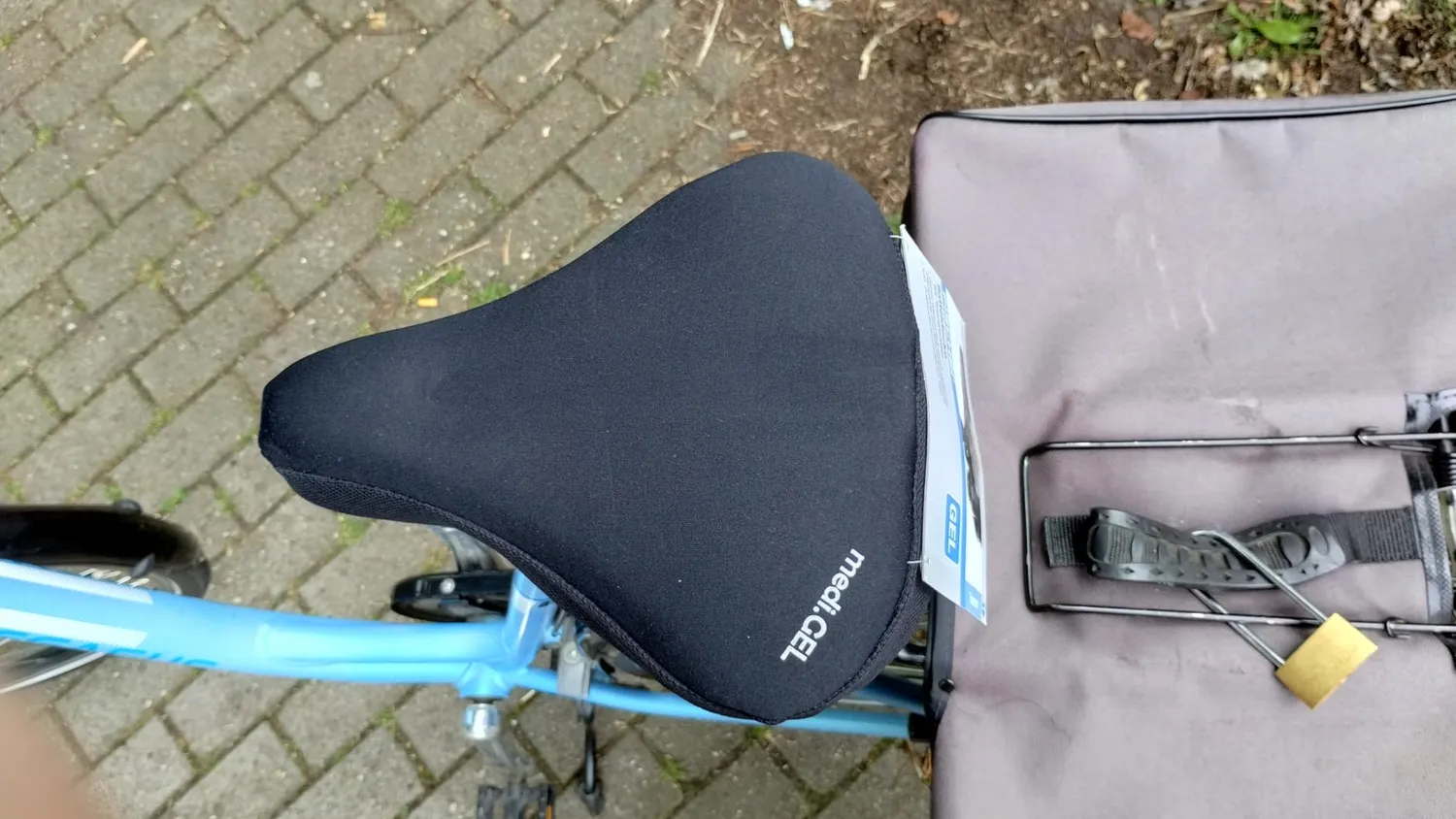 Fischer Satteldecke Touren Gel Sattelüberzug schwarz