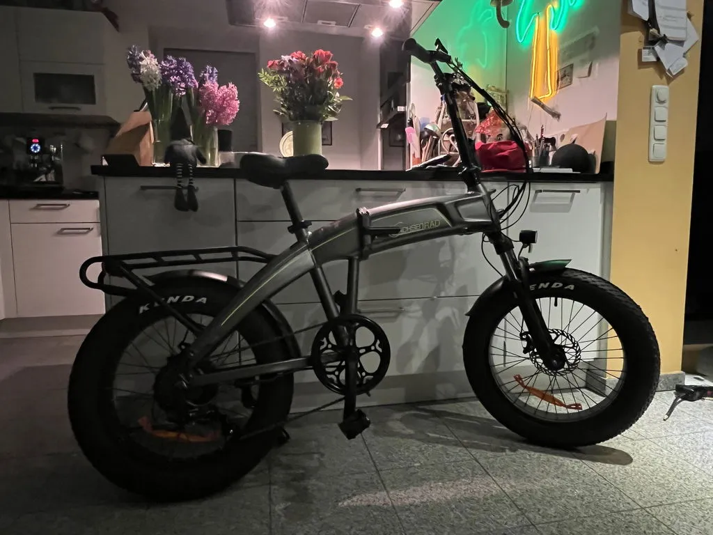 SachsenRad F6 Safari E-Faltrad 85 Nm 20 Zoll