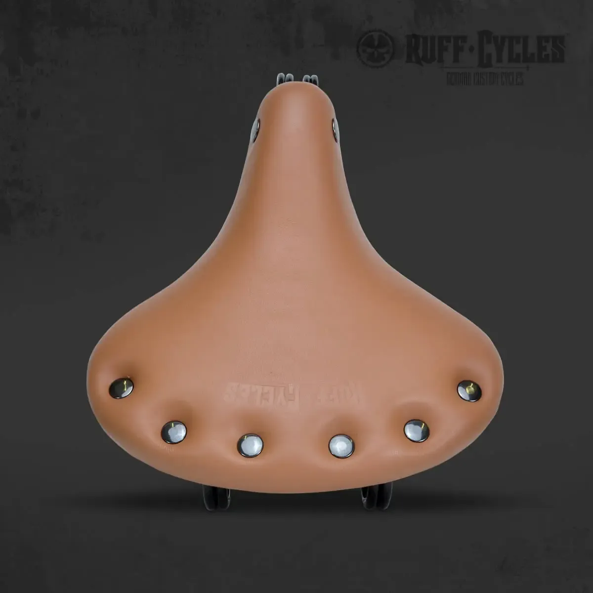 Ruff Cycles Biggie Stockman Sattel braun gefedert