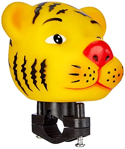 Fischer Tiger Ballhupe Fahrradglocke gelb Kunststoff