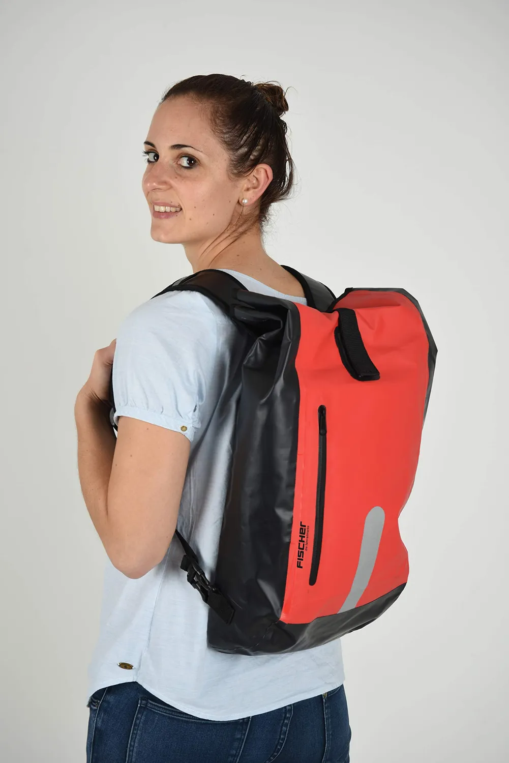 Fischer Gepäckträgertasche Rucksack 23L wasserdicht