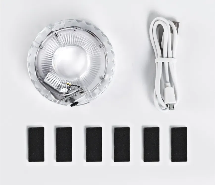 SachsenRad Swirl Speichenlicht LED USB 12 LEDs