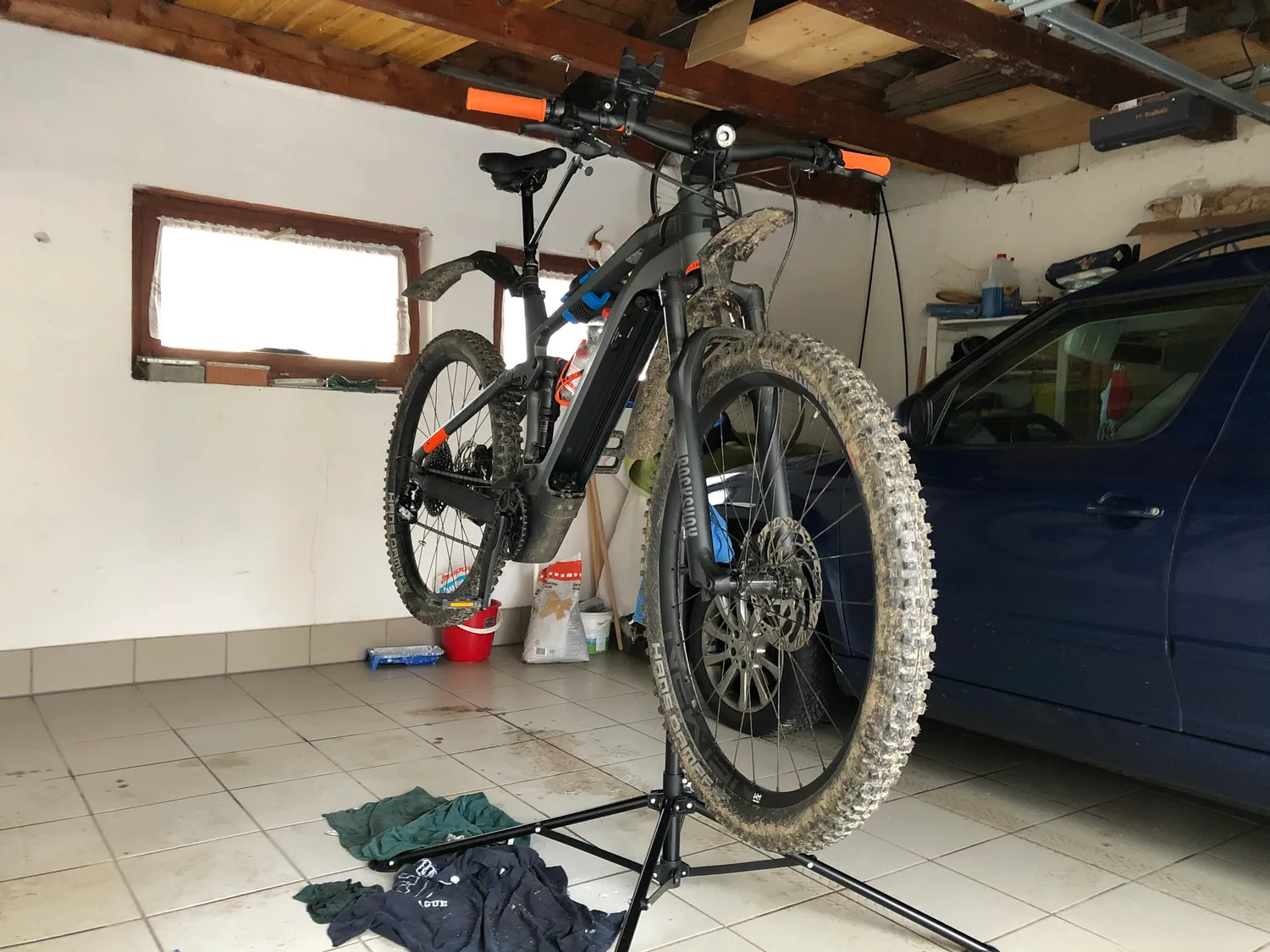 Fischer Montageständer 35 kg höhenverstellbar E-Bike