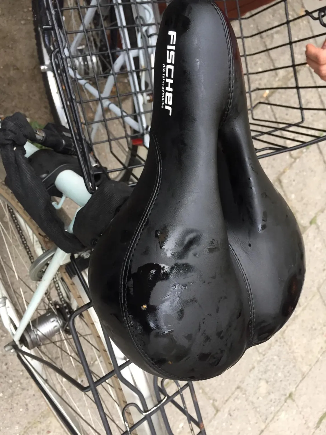 Fischer Super Soft Tourensattel Fahrradsattel schwarz weich