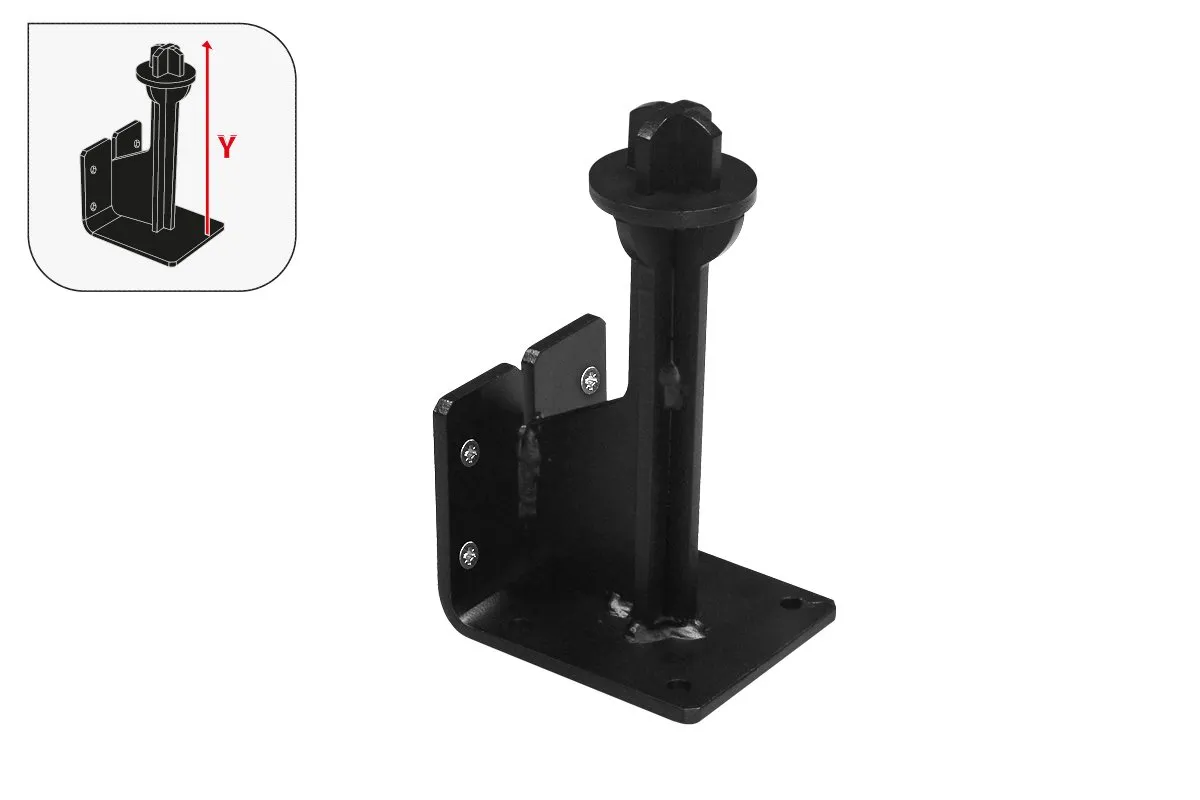 Fischer Wandhalterung Kupplungsträger Halter 50 kg schwarz