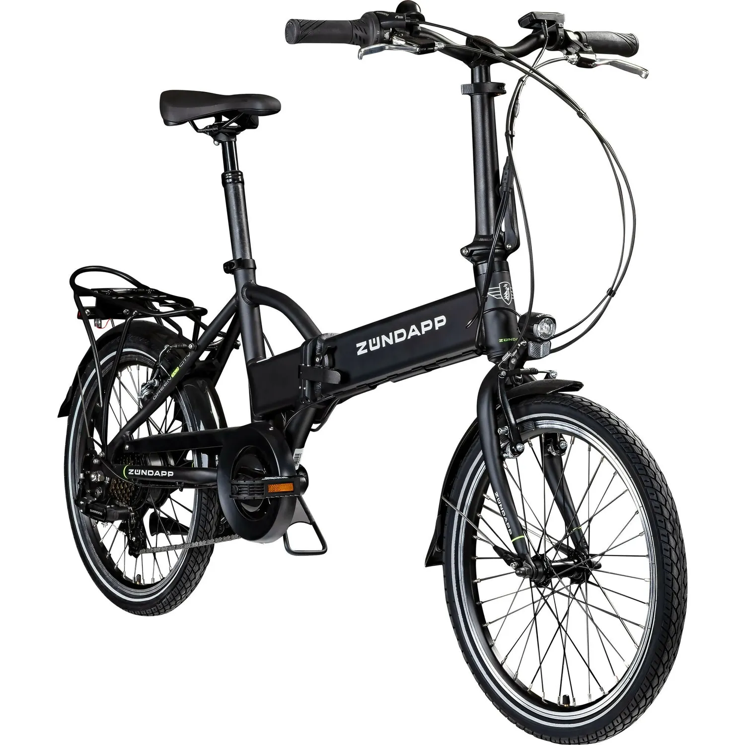 Zündapp Z101 E-Klapprad 20 Zoll schwarz faltbar
