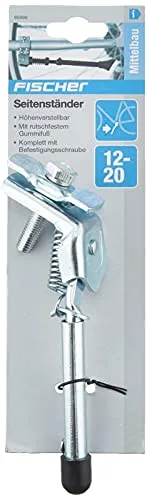 Fischer Seitenständer Kinderfahrrad 12-20 Zoll silber