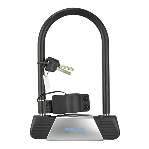 Fischer 85850 Bügelschloss 12 mm schwarz Sicherheitslevel 8
