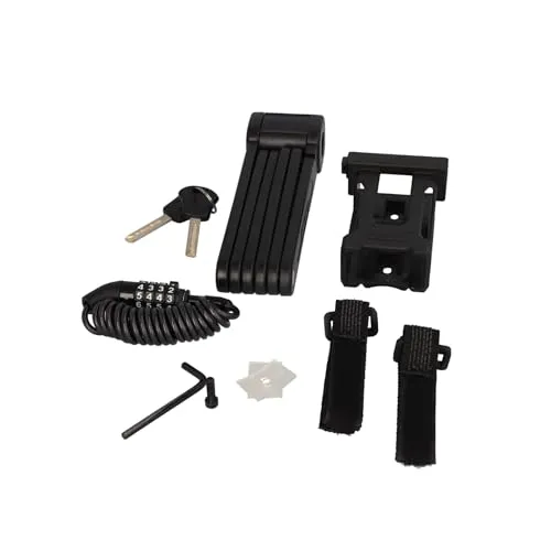 fischer FK85 Schloss-Set Faltschloss 85 cm + Helmschloss