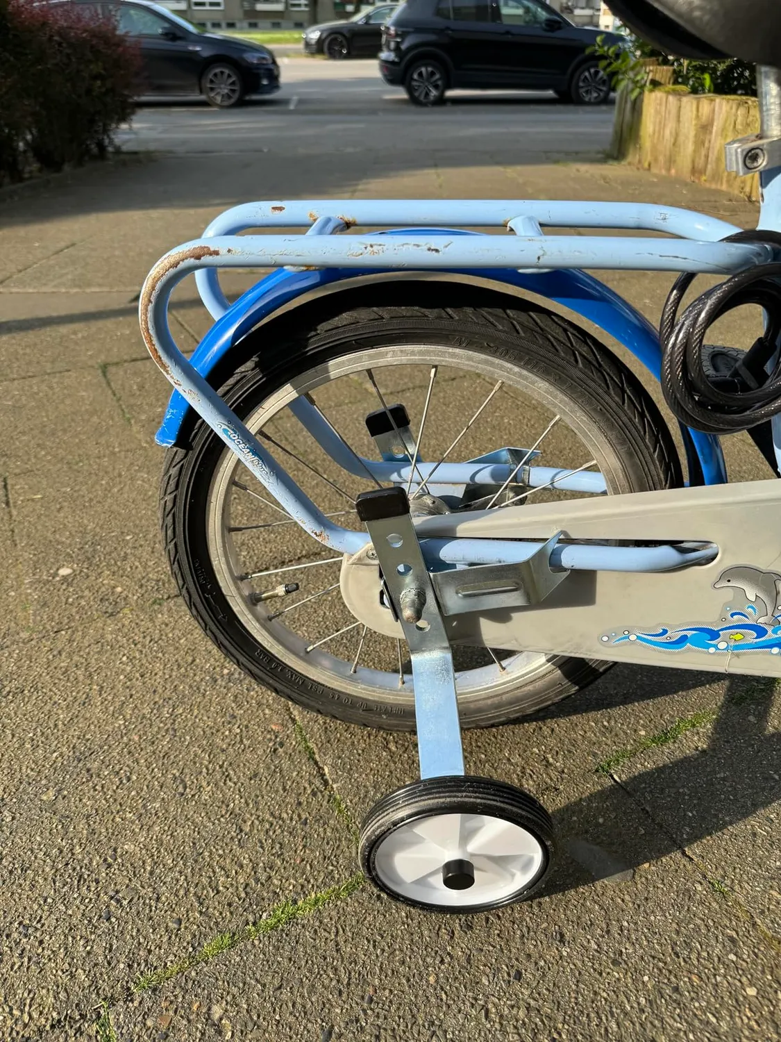 Fischer Universal Stützräder 12-20 Zoll Kinderfahrrad rutschfest