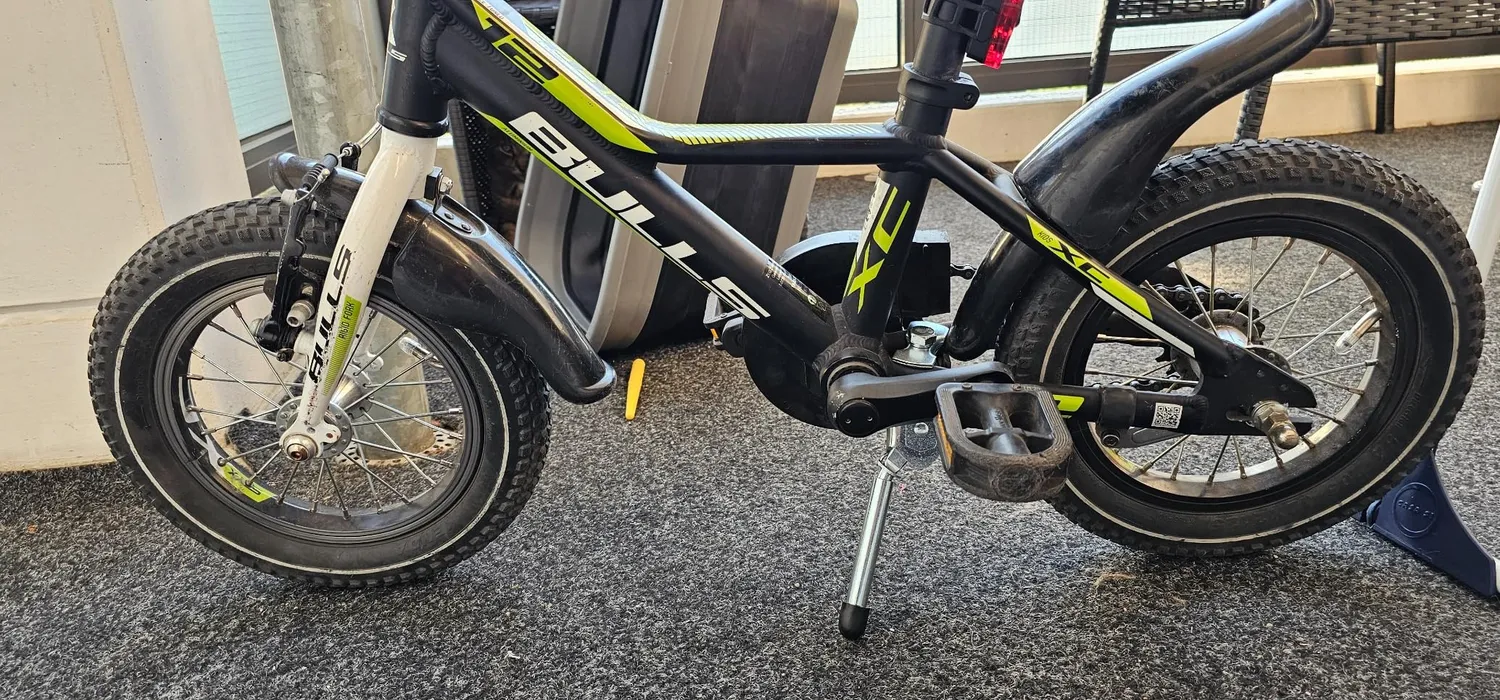 Fischer Seitenständer Kinderfahrrad 12-20 Zoll silber