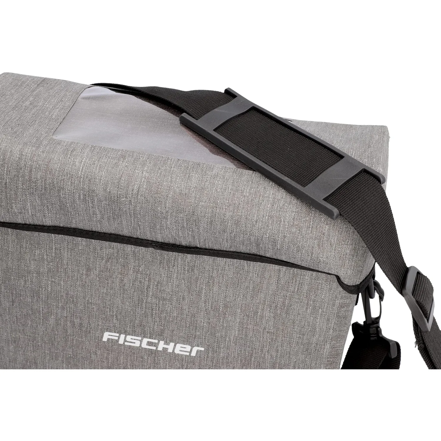 Fischer Plus Cita Lenkertasche 7 Liter wasserdicht grau