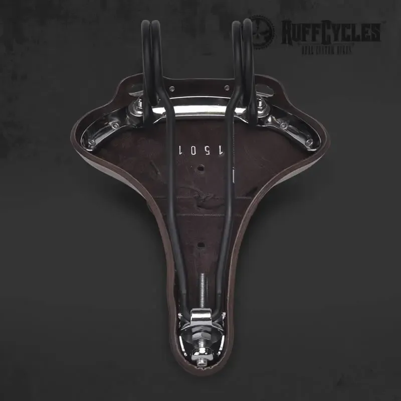 Ruff Cycles Gaucho Sattel Leder Schwarz