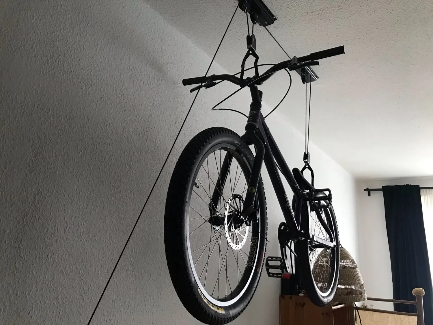 Fischer Fahrradlift Plus Deckenlift 30 kg bis 4 m