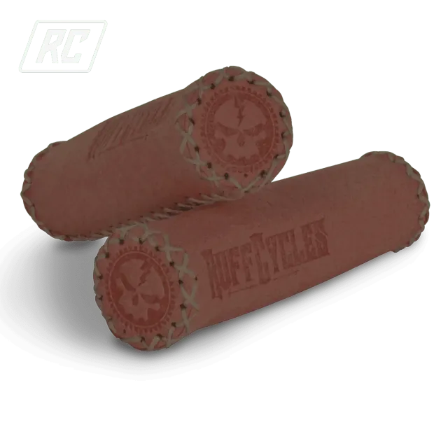 Ruff Cycles Biggie Griffe 22 mm braun Microfaser Leder