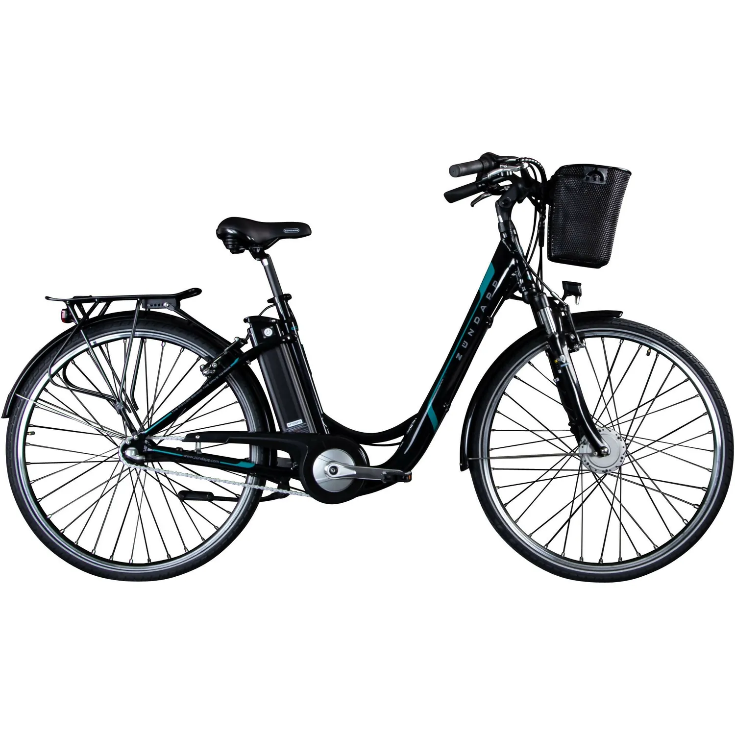 Zündapp Z510 Damen E-Bike 28 Zoll 48 cm weiß-grün 531Wh