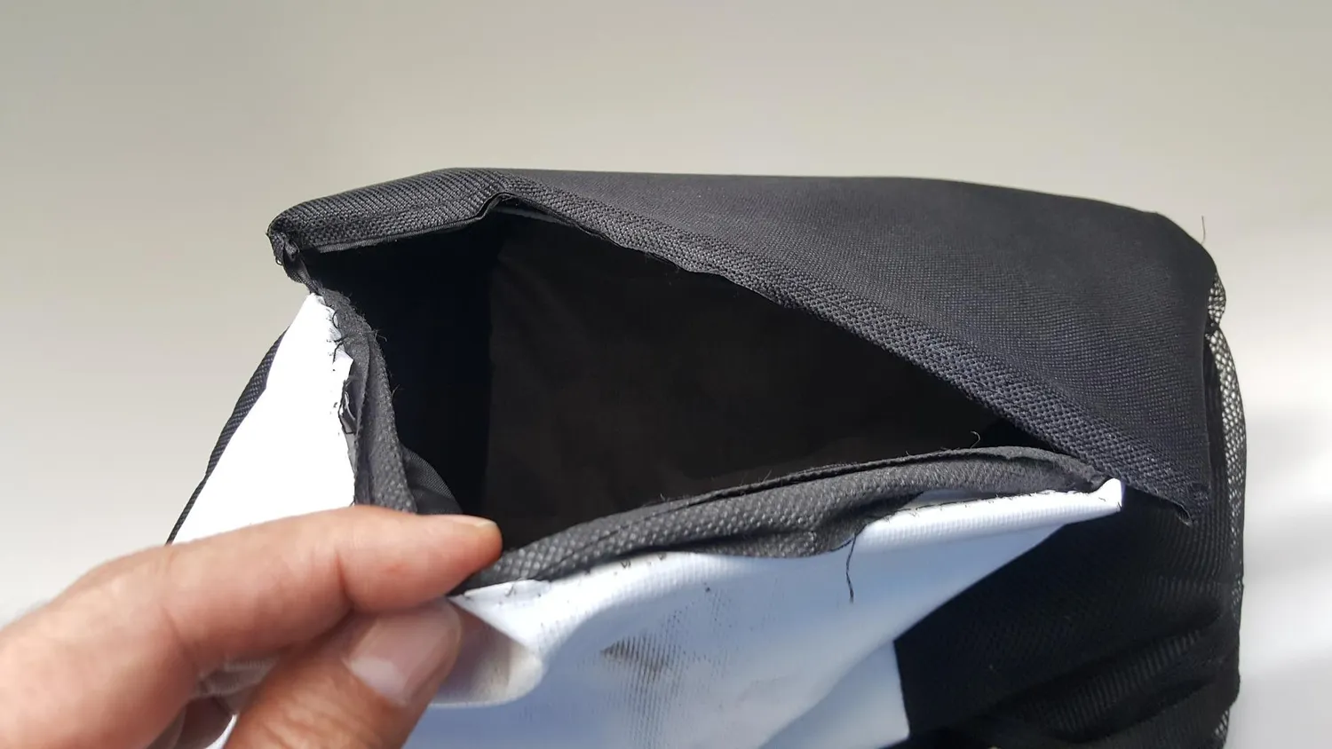 Fischer Gepäckträgertasche wasserdicht 18 Liter weiß