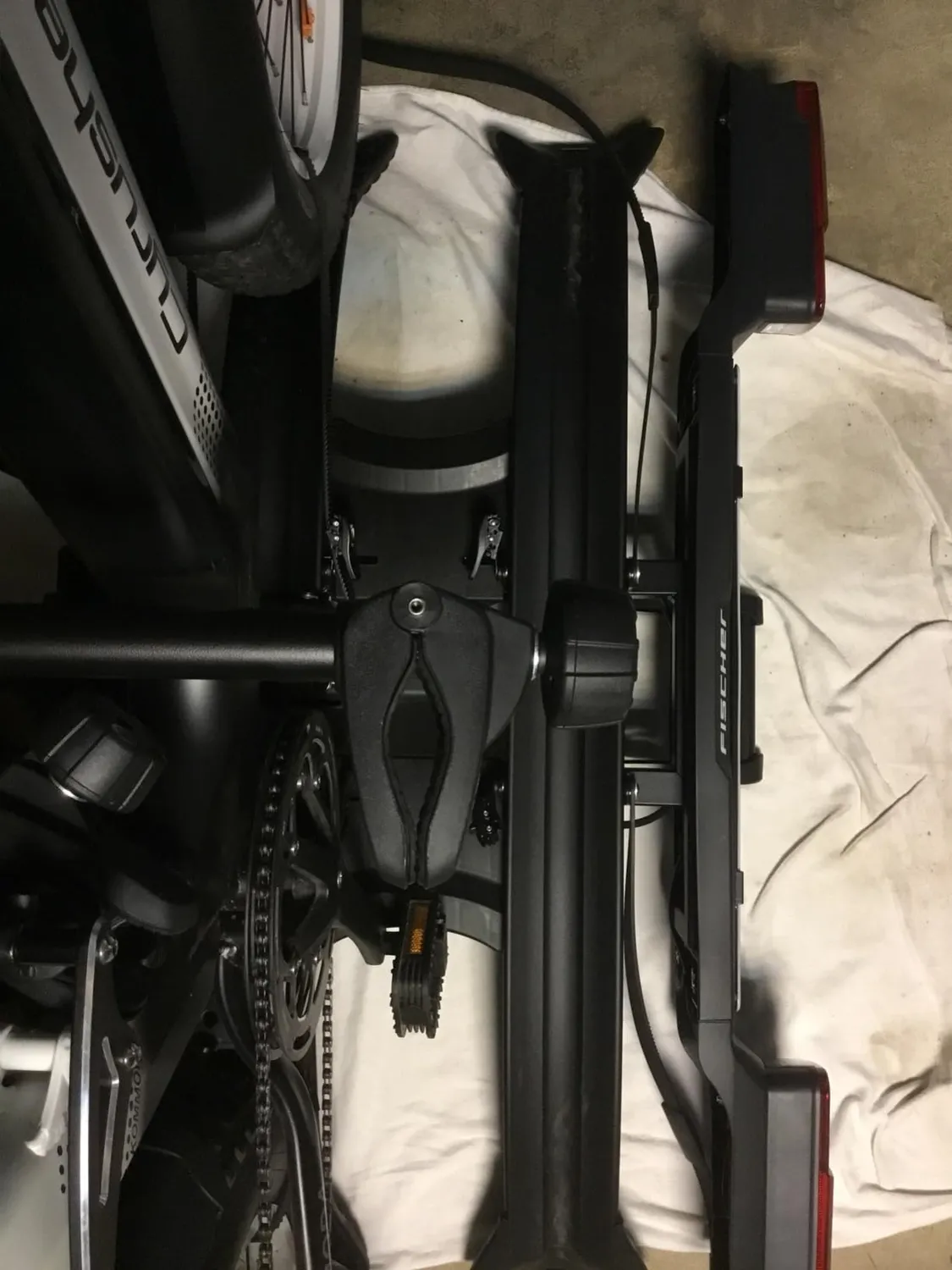 fischer RoadLine Black Kupplungsträger 2 E-Bikes 60 kg
