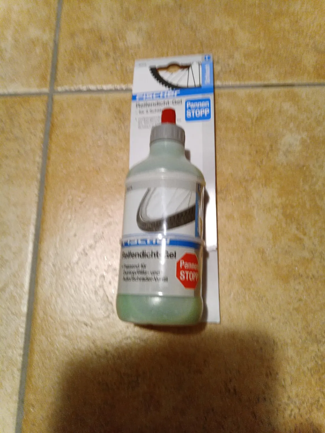 Fischer Reifendicht-Gel 350 ml für 2 Schläuche Dunlop/Schrader