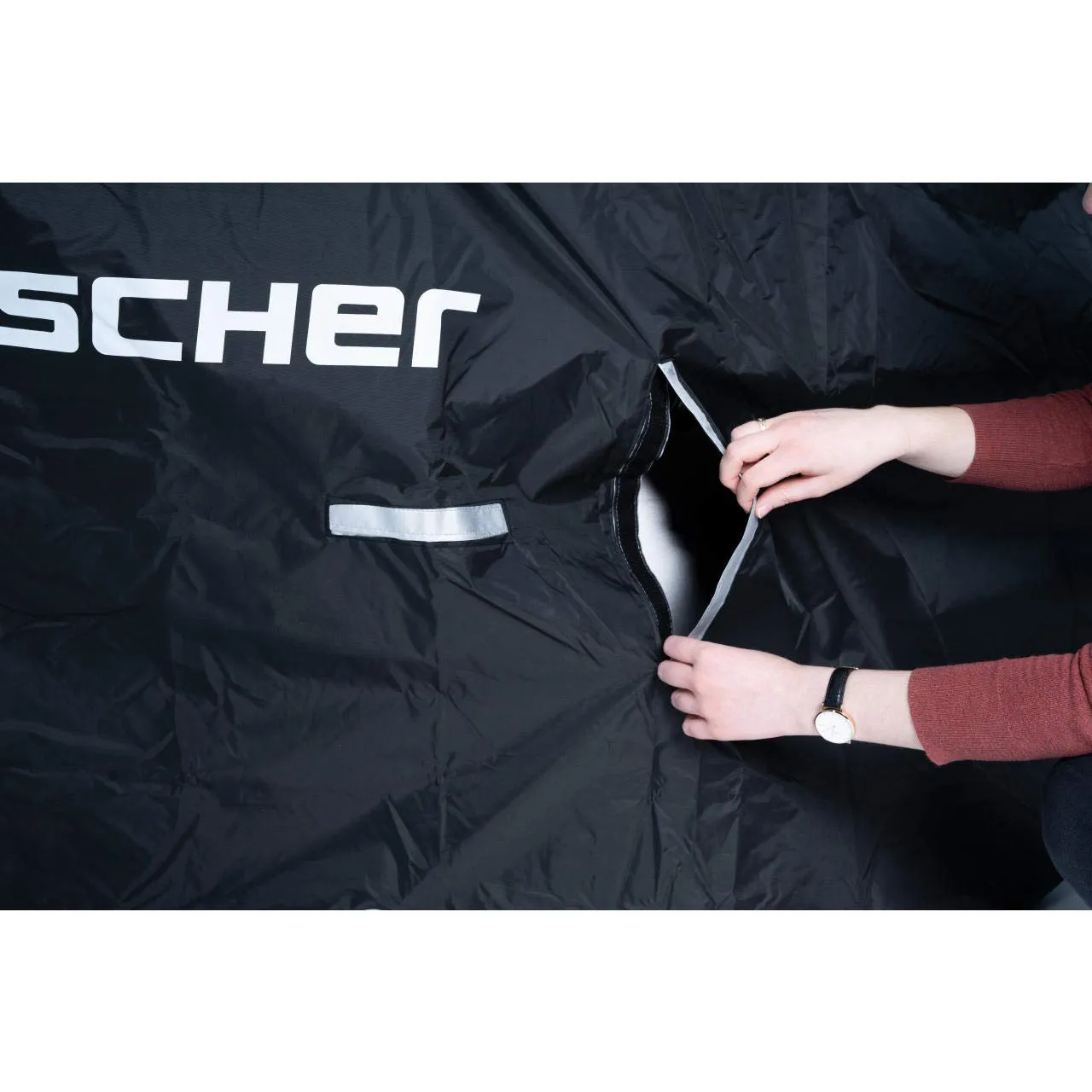 Fischer Garage Premium E-Bike Abdeckung 200x110cm wasserdicht