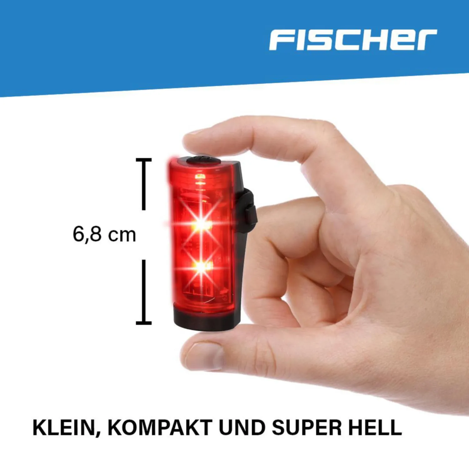 Fischer Small-Box Beleuchtungsset LED-Akku 45 Lux