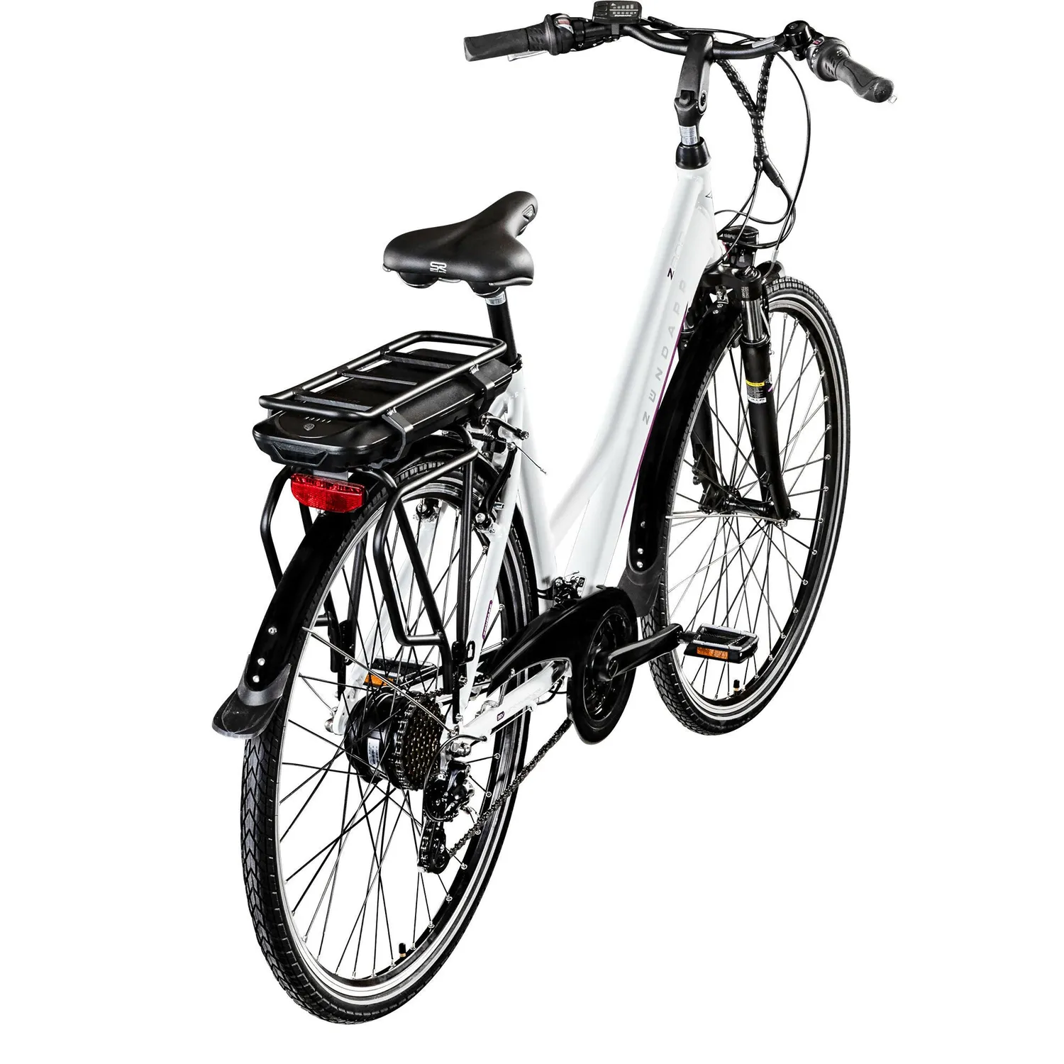 Zündapp Z802 Damen E-Bike 28 Zoll 48 cm grau-grün