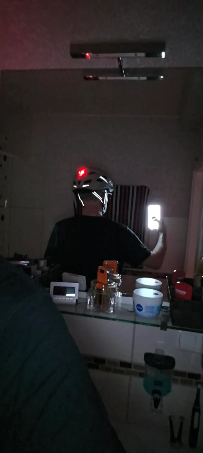 Fischer Urban Plus Cityhelm mit LED-Rücklicht S/M