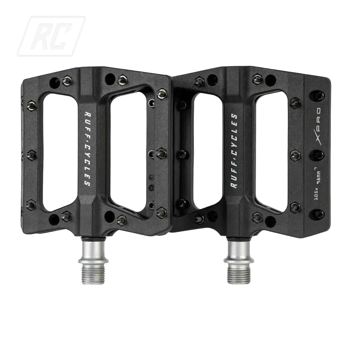Ruff Cycles XPro Raid Pedale Schwarz 9/16 Zoll
