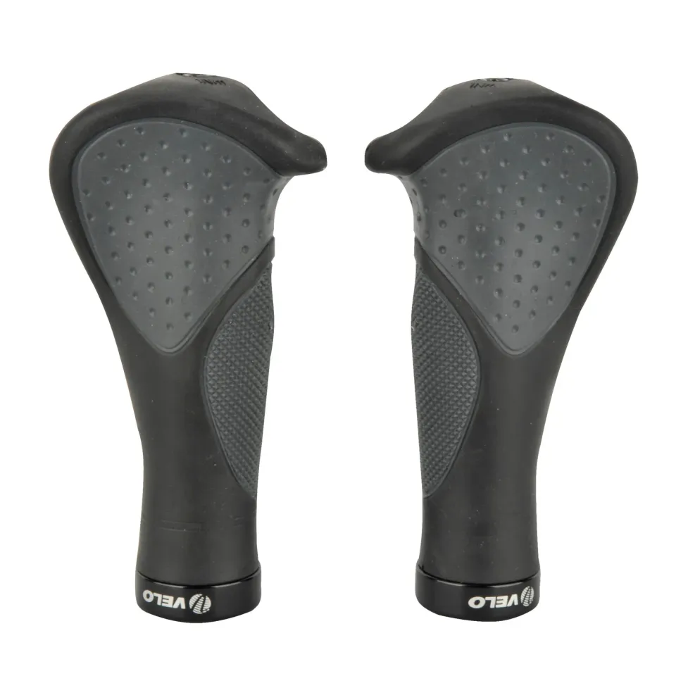 Fischer Ergonomisch Fahrradlenkergriffe Schwarz Gel 1 Paar