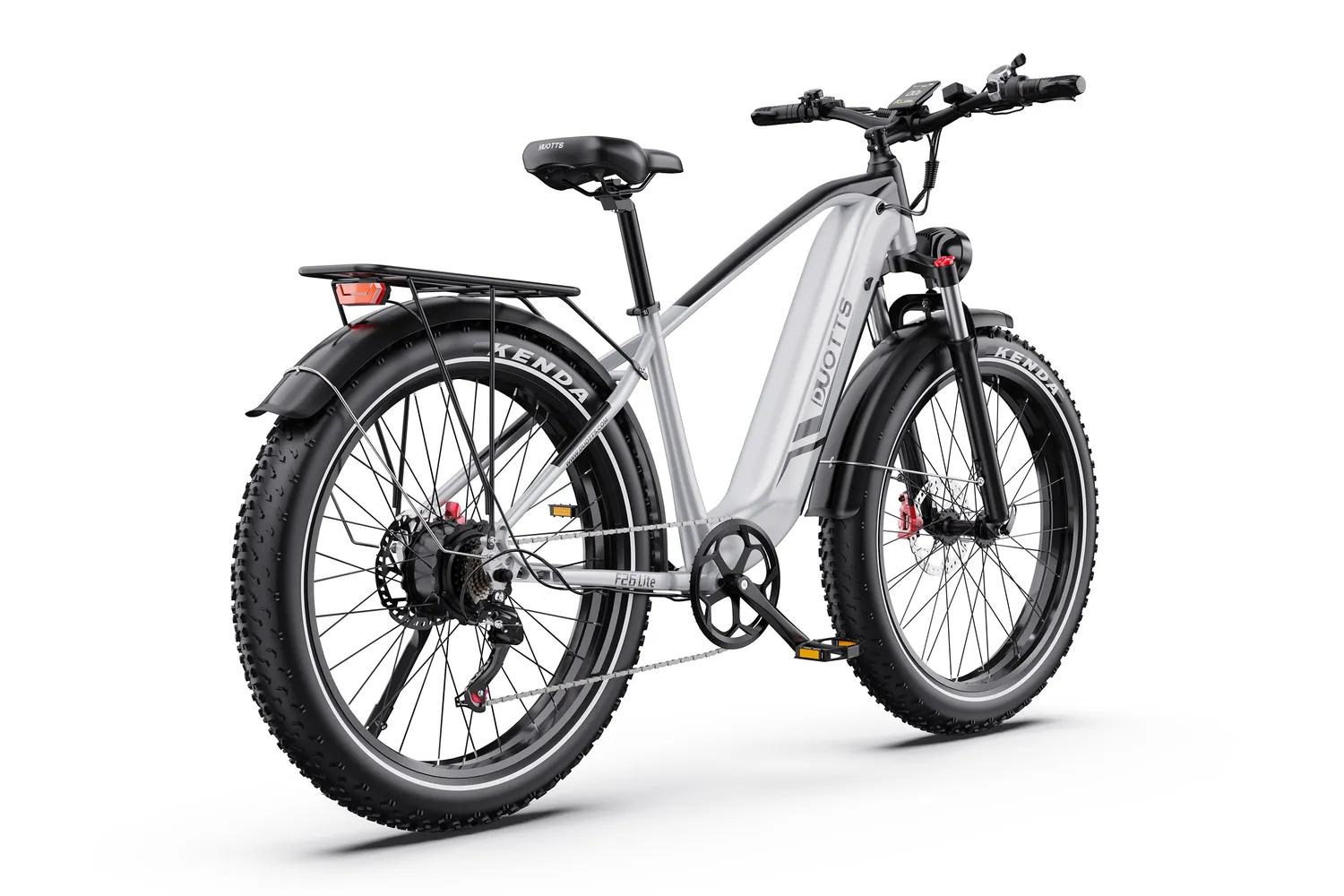 DUOTTS F26Lite E-Bike 26 Zoll Silber-Weiß